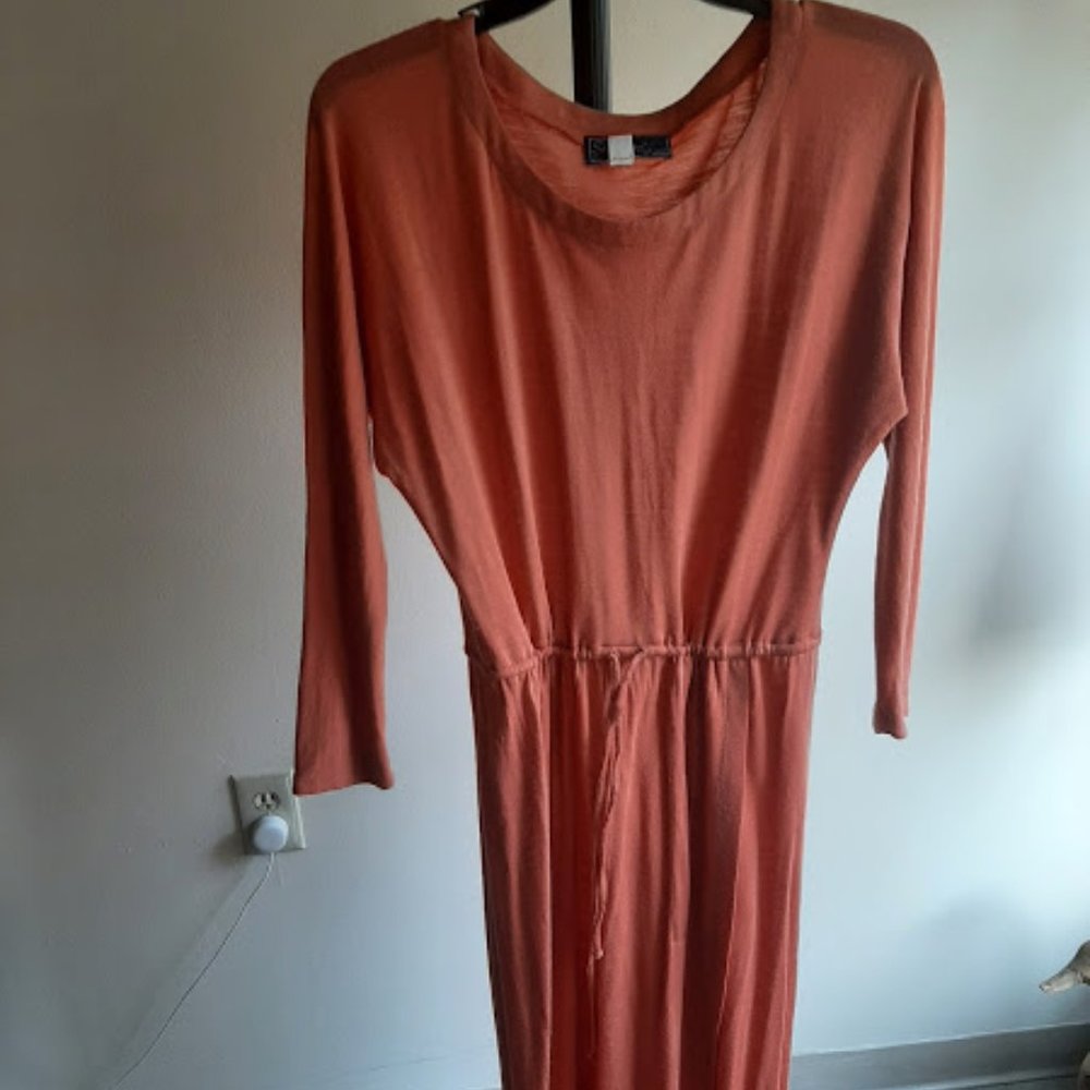 St. Gillian by Kay Under Orange Long Dress